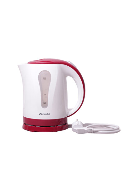 Kamille Fierbător electric fără fir 1715R, 1,8 l, 2200 W, plastic/oțel inoxid...