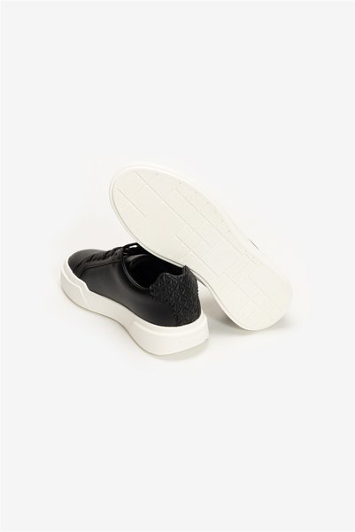 Calvin Klein Chunky Cups Lace Lth Bt Aop Wn Kadın Sneaker Siyah