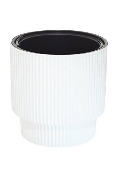 SERİNOVA VEGA SAKSI 3 NO Boy Beyaz Renk