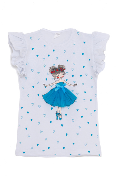 redbug kids GIRL'S T-SHIRT PATTERNED BADI 23 APRIL
