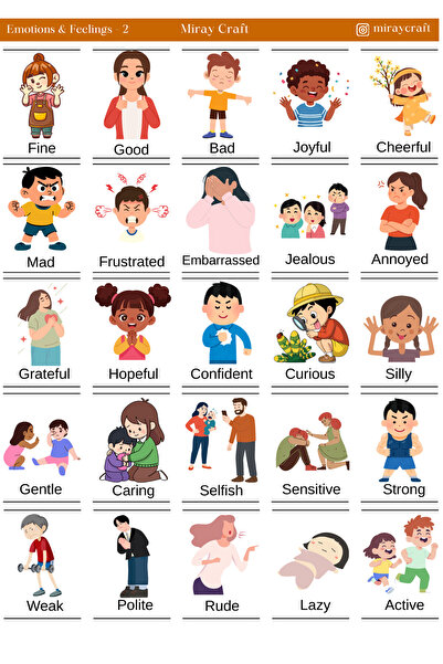 MirayDesign 1 Foaie de autocolante pentru explorarea limbii engleze – Foaie d...