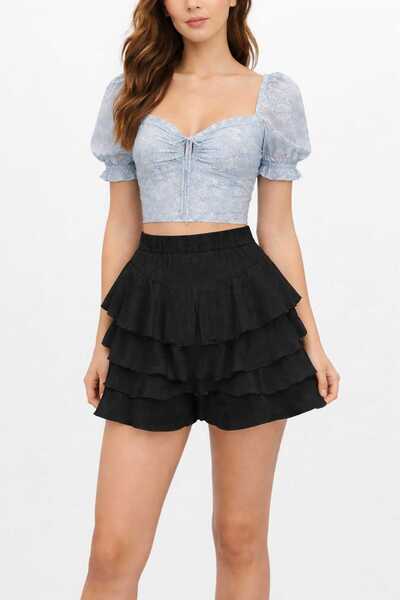 BRLKN Women's Mykonos Skirt Wrap Skirt Alacati Style