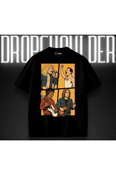 ZEMLİYA Ανδρικό Oversize T-Shirt με στάμπα εμπνευσμένη από τον Dark Knight – ...