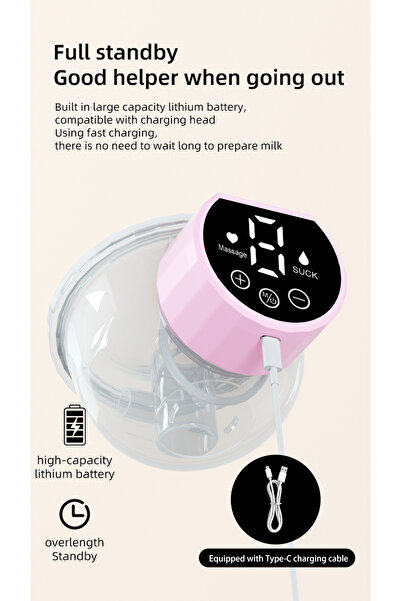 StarMarz Electric Breast Pump 3 Modes, 10 Levels | Hands-Free, Rechargeable, ...