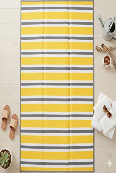 LİNOS HOME Covor din paie din plastic Covor pliabil pentru balcon, terasă, pl...