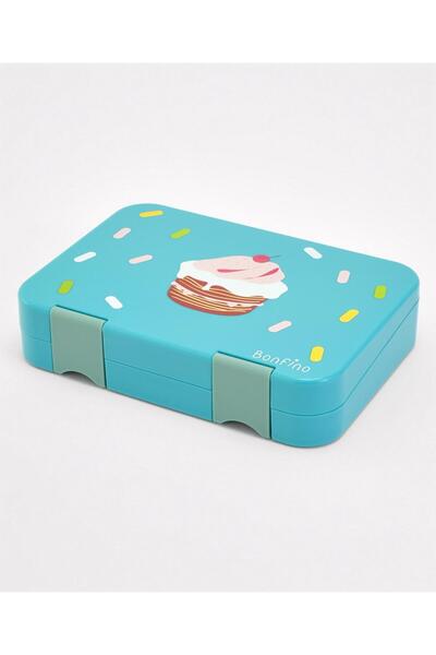 Bonfino Lunch Box, Ice Cream Theme, Easy to Carry, Leak-Proof Lid, Microwave ...