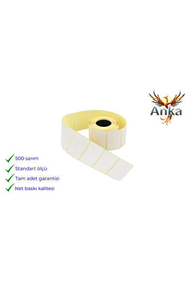 Anka 40x58 Termal Terazi Etiketi & Barkod Etiketi-Güçlü Yapışkan (1 rulo*500 ...
