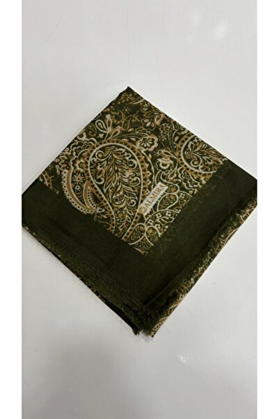 LORENDA Desenli Flamlı Yazma Eşarp