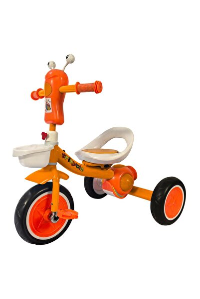 Fab N Funky Kids Tricycle with Backrest, Snail Theme, EVA Wheels, Anti-Skid P...