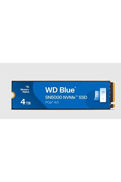 WD Γουέστερν Ντιτζιτάλ Μπλου SN5000 NVMe M.2 4TB SSD