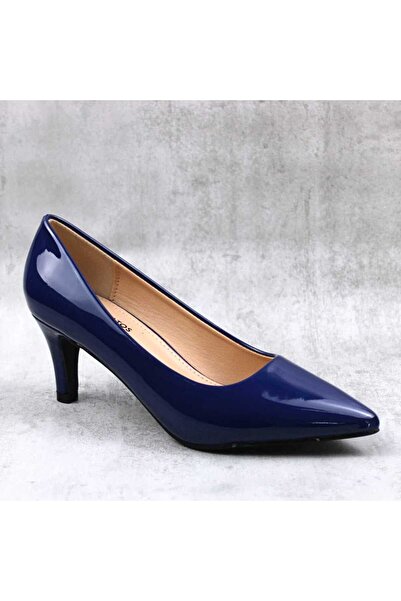 mm ​Elegant women's shoes, stiletto, made of patent leather, with a small hee...