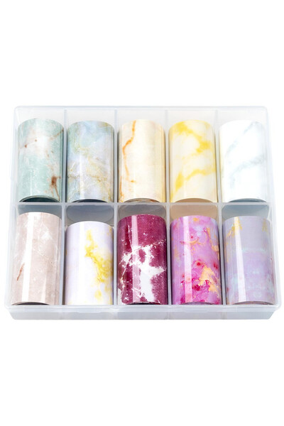 LUXORISE Σετ Φύλλων Μεταφοράς Ωρών Στυλ, 10 τεμάχια