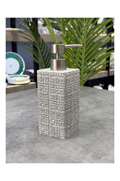 Doğudeko Luxury Polyurethane Liquid Soap Dispenser Torr Gray