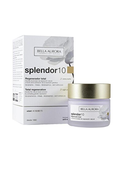 Bella Aurora Crema faciala de noapte pentru tenul matur, Splendor 10, 50 ml
