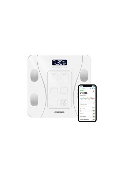 Midcom CONCORD C-W01 Akıllı Bluetooth Baskül