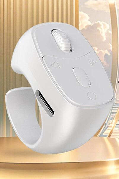 TechnoStation Kablosuz Bluetooth Uzaktan Kumanda Portatif Mouse Silindirli Yü...