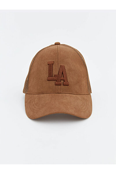 LC Waikiki Rmz Gi̇yi̇m Farkiyla Suede Look Men's Cap Hat