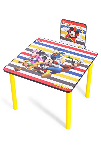 Babyhug Disney طاولة دراسة متعددة الأغراض بتصميم ميكي ماوس مع كرسي، هيكل متين...