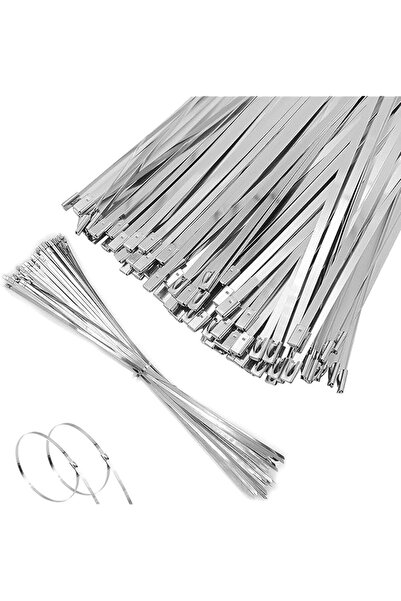 The Bros أربطة كابلات معدنية من ماكسيل بطول 20 بوصة، أربطة كابلات شديدة التحم...