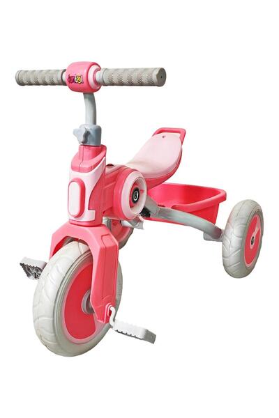 Fab N Funky Tricycle with EVA Wheels, Backless Design and Anti-Skid Paddles, ...