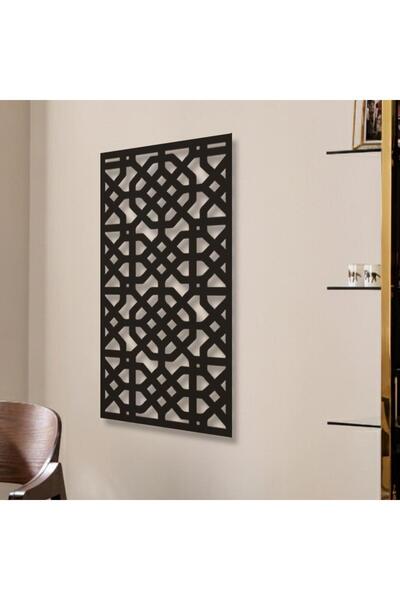 Generic منحوتة أكريليك ٦ ملم أسود - ديكور زخارف - مقاس ٣٠*٦٠ - AC212026013