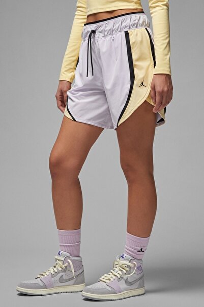Nike Air Jordan Womens Athletic Running Womens Short Kadın Koşu Şortu Lila