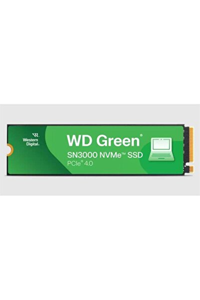 WD SSD Disk M.2 NVMe Gen 4 Green SN3000 1TB 5000/4200MB/s - WDS100T4G0E