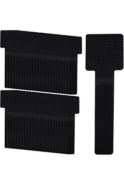 The Bros 50Pcs Cable Straps Hook and Loop Cable Ties Adjustable Adhesive Clip...