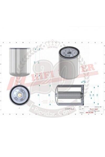 Hifi Filter Oil Filter, SO 351