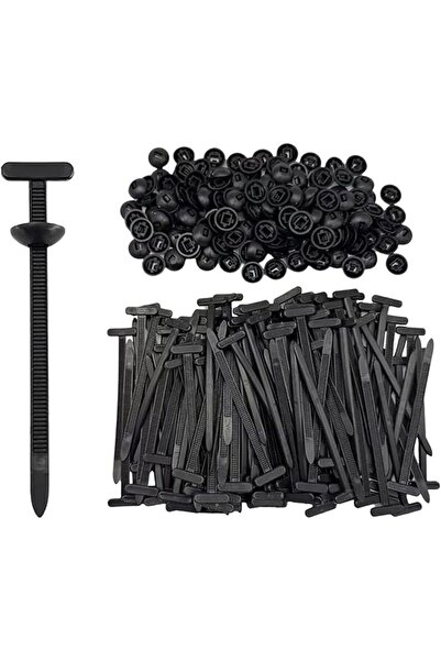 The Bros 300 قطعة من أربطة الكابلات العالمية المصنوعة من النايلون، مثبتات أرب...