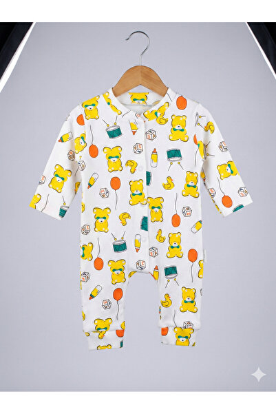 tinytrends Cotton Patterned Newborn Gift Baby Snap-On Romper