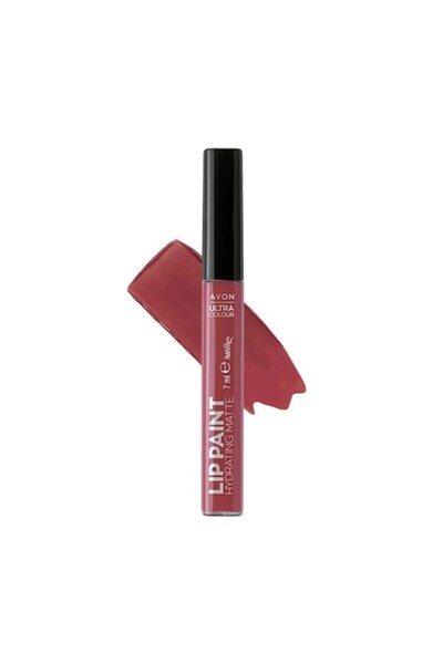 AVON Ruj lichid Lip Paint, Avon, Velvet Hibiscus, 7 ml