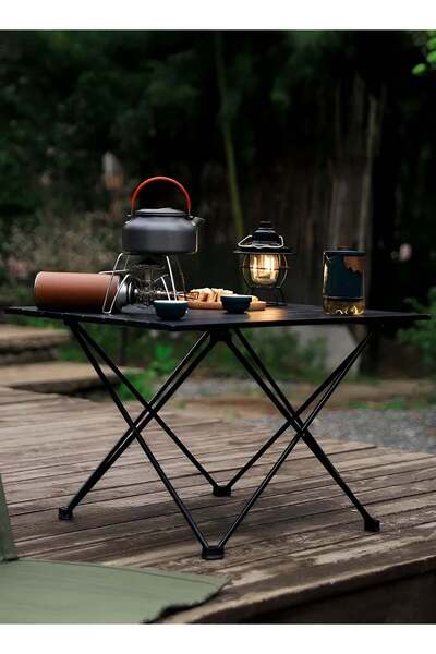 M SMART طاولة تخييم قابلة للطي مع حقيبة حمل، طاولة محمولة للتخييم والنزهات 40...