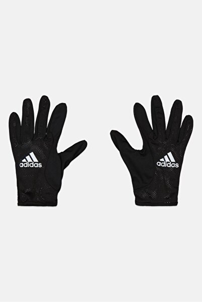 adidas Women 1 Pair Brand Logo Running Gloves, Black