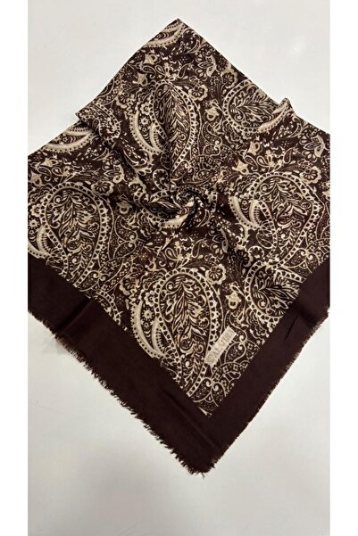 LORENDA Desenli Flamlı Yazma Eşarp