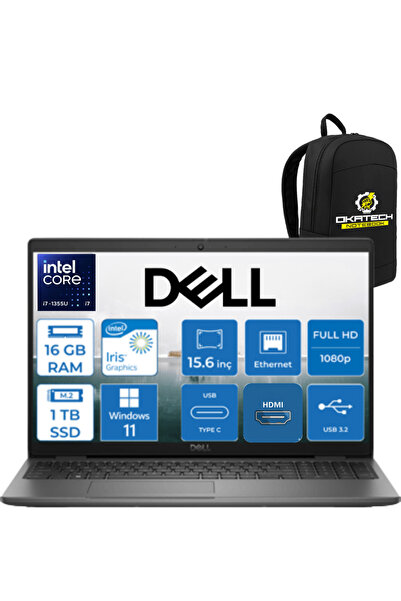 Dell VOSTRO 3530 Intel Core i7-1355U 16 GB RAM DDR4 1 TB SSD 15.6" 120 HRZ FU...