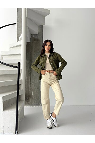 KENE JEANS Keten Boyfri̇end Full Fit Buttoned Jacket