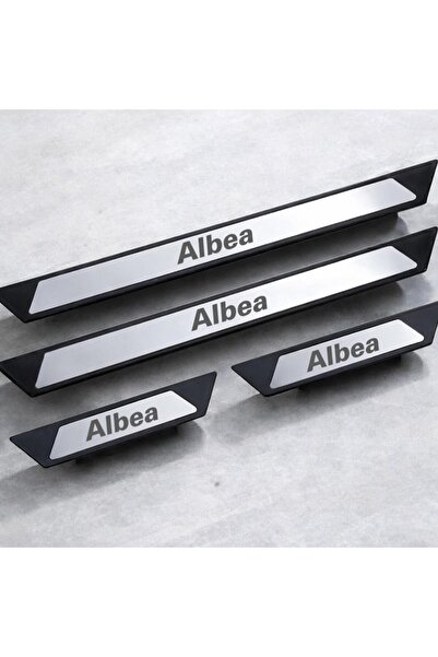 CarEste ALBEA TÜM MODELLER UYUMLU STYLE KROM KAPI EŞİĞİ 4 PARÇA