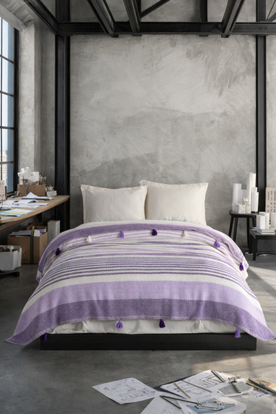 Orbit Ticaret Pamuklu Çift Kişilik Pike ve Yatak Örtüsü - 220X240 cm Dokuma, ...
