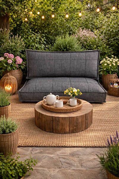 BDPHOME Gri palet minderi