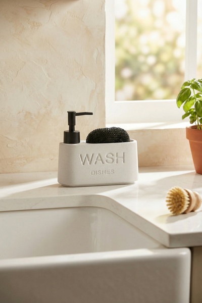 ACAR Rory Liquid Soap Dispenser with Sponge Chamber - 430 ml