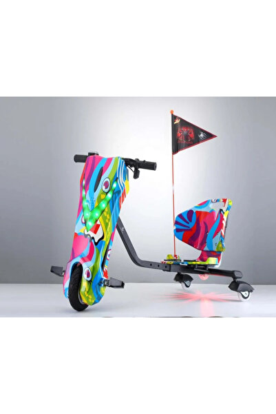 Leno Kids 36V Drift Scooter With Large Seat And Backrest – Max Load 70kg, Mul...