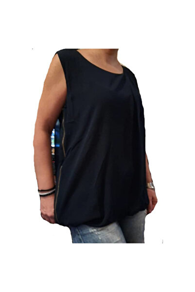 YAYA blouse B103B navy blue, size L/XL