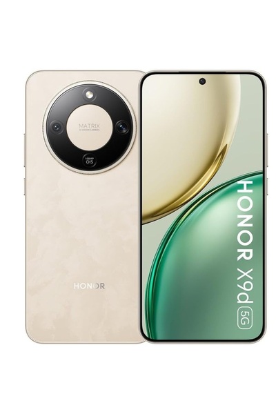 HONOR X9d 5G ثنائي الشريحة 12 جيجابايت رام 256 جيجابايت (ذهبي شروق الشمس)