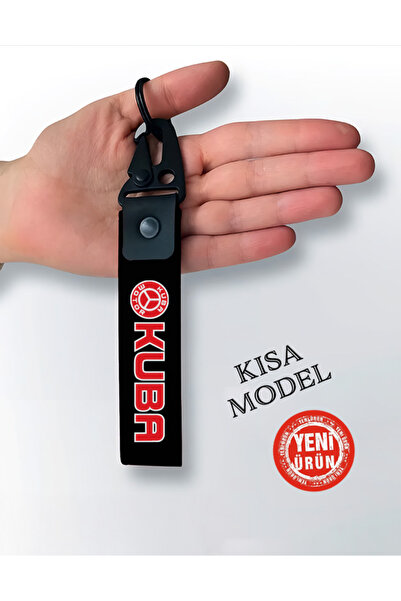 NIFF Küba Siyah KISA MODEL 15 cm. MOTOSİKLET OTOMOBİL ANAHTARLIĞI SİYAH HEDİY...