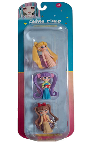 Pofika Sorına Yukina Lunaria Anime Fiğür Üçlü Set