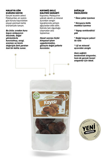mehmet aksüt aksüt group Malatya Gün Kurusu Kayısı – 100g