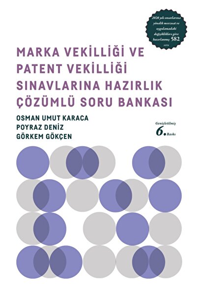 Lykeion Yayınları Marka Vekilliği ve Patent Vekilliği Sınavlarına Hazırlık Çö...