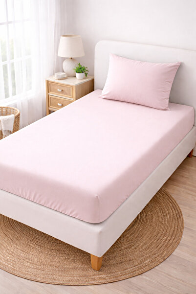 Madame Home Single Fitted Sheet Set Cotton Corner Depth 30cm