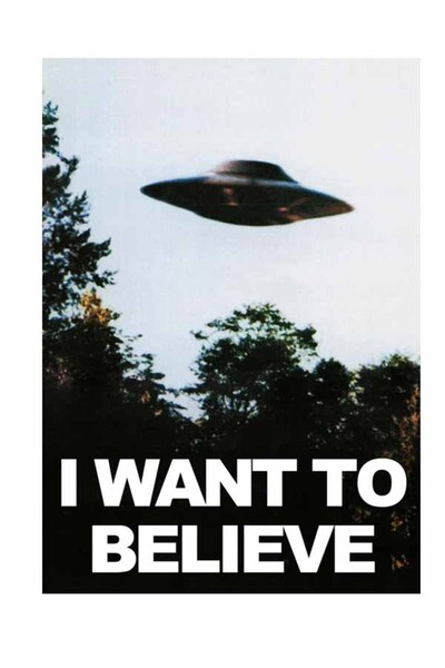 Taranist Poster - UFO Gökyüzü Fotoğrafı - Gizemli Duvar Posteri